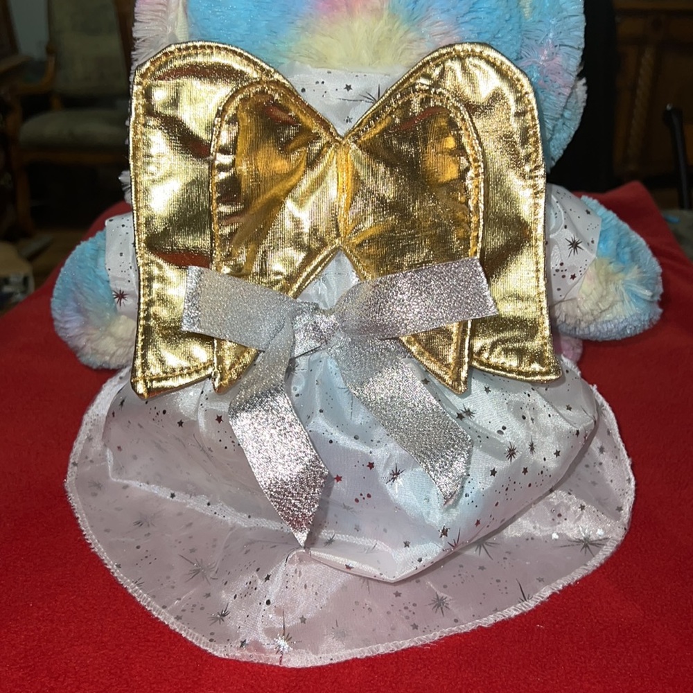 NWOT, HALLOWEEN white female dogs “ANGEL”  dress.